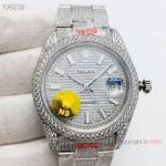 N9 Factory Rolex Datejust 41 SS Iced Out Watch Best AAA Replica Watches China
